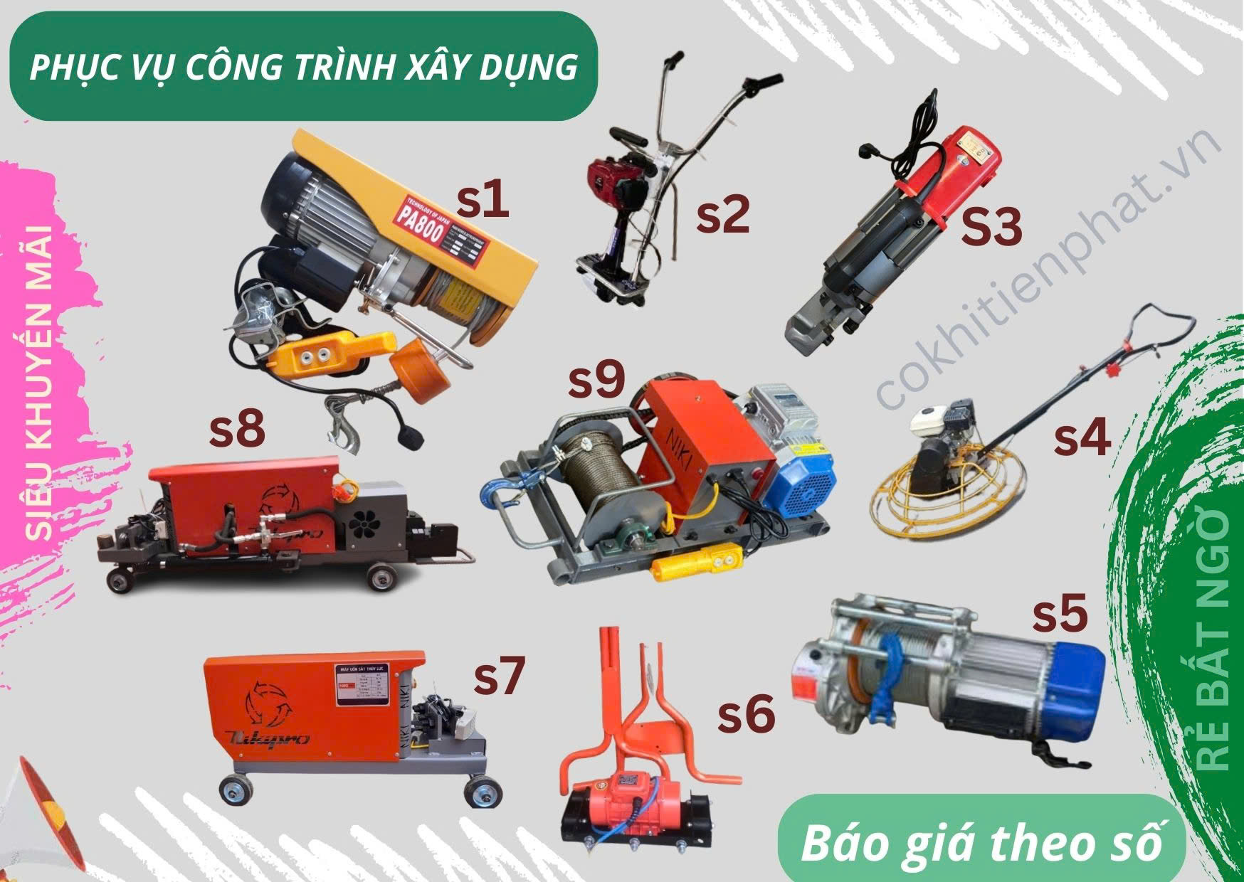 MÁY XÂY DỰNG