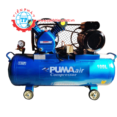 Máy nén khí dây đai Puma 100L-1HP