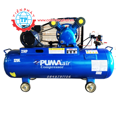 Máy nén khí dây đai Puma 120L-1HP