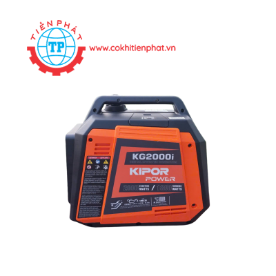 Máy Phát Điện Chạy Xăng Inverter Cách Âm Kipro KG2000i – Siêu Êm, Siêu Tiết Kiệm, Chuẩn Cho Gia Đình