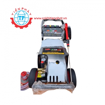 Máy rửa xe cao áp công nghiệp Jetman JM 7.5KW – điện 380V, mô tơ từ, dây đồng
