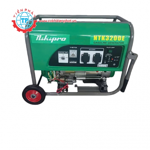 MÁY PHÁT ĐIỆN NTK-3200E (ĐỀ NỔ – CÔNG SUẤT 3.2KW)